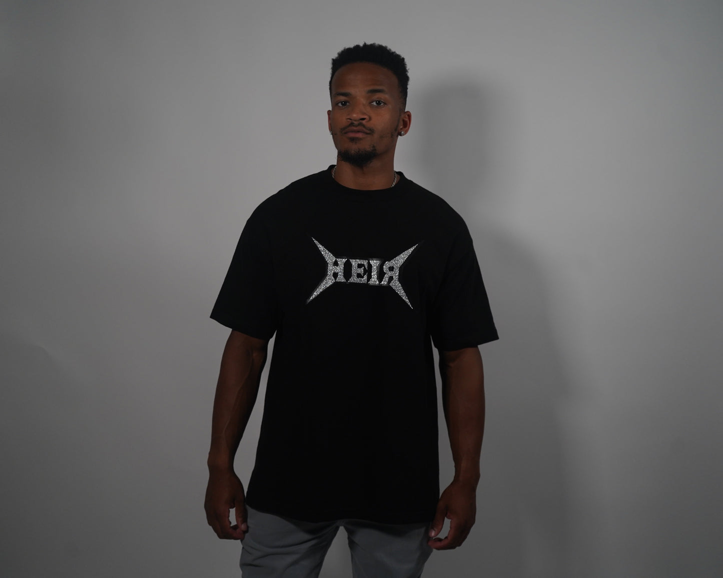 Oversized SPIKED Heir Short-sleeve T-Shirt